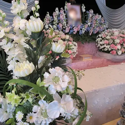 町田会館葬儀社で葬儀を行なった写真