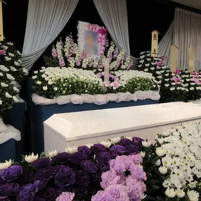 町田会館葬儀社で葬儀を行なった写真