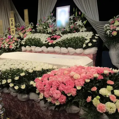 町田会館葬儀社で葬儀を行なった写真
