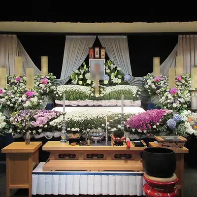 町田会館葬儀社で葬儀を行なった写真