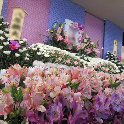 町田会館葬儀社で葬儀を行なった写真