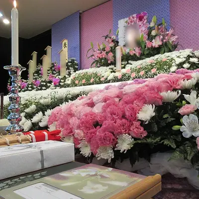 町田会館葬儀社で葬儀を行なった写真