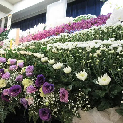 町田会館葬儀社で葬儀を行なった写真