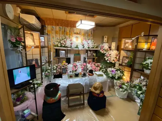 株式会社東京自宅葬儀社　燈（ともる）で葬儀を行なった写真
