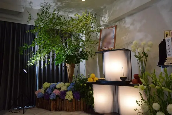 株式会社東京自宅葬儀社 燈(ともる)で葬儀を行なった写真