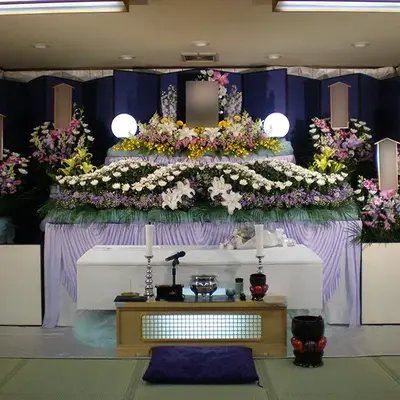 きずなメモリアルサービスで葬儀を行なった写真