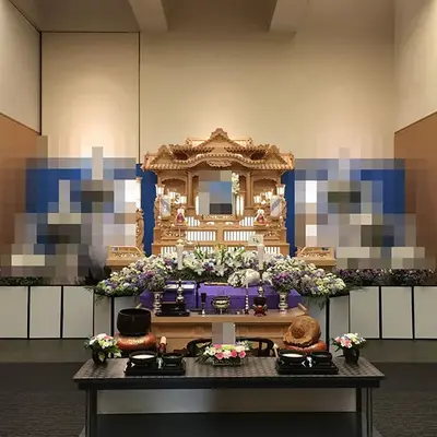 きずなメモリアルサービスで葬儀を行なった写真