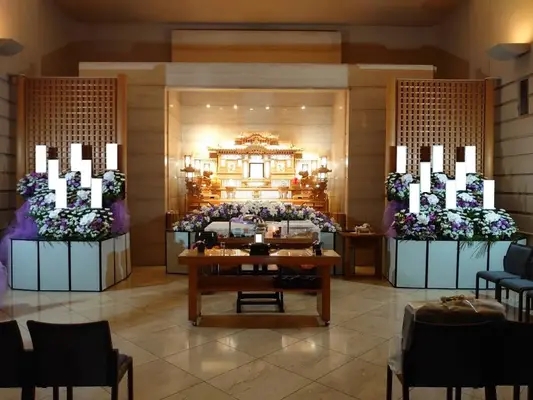 上尾伊奈斎場つつじ苑で葬儀を行なった写真