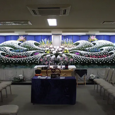 きずなメモリアルサービスで葬儀を行なった写真