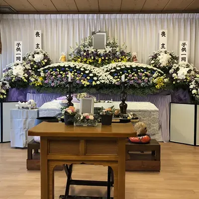 エンディングサポート敬心で葬儀を行なった写真