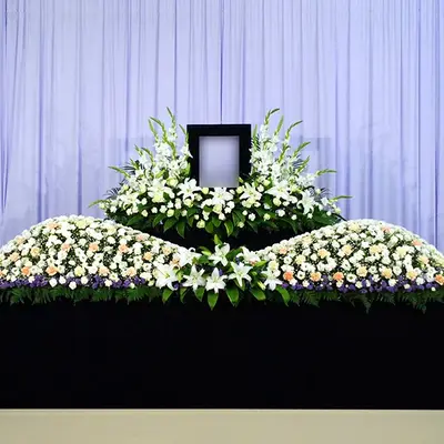 いちょう葬縁　日野霊安室で葬儀を行なった写真