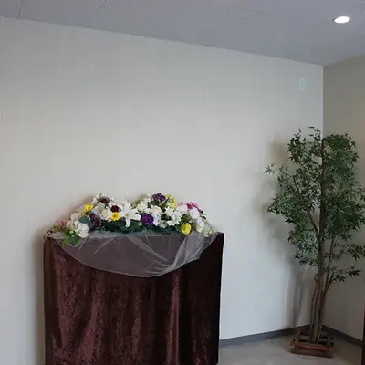 いちょう葬縁　日野霊安室で葬儀を行なった写真