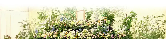 日本橋式典で葬儀を行なった写真