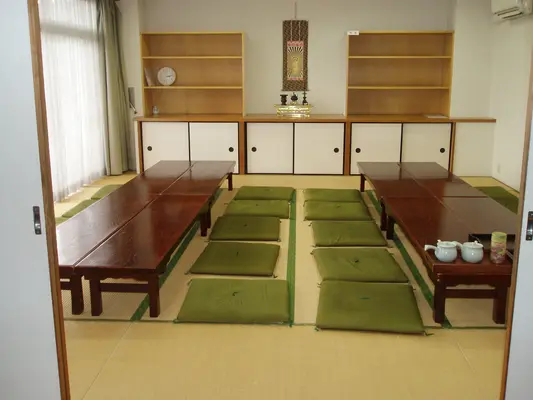 常念寺栗平会館で葬儀を行なった写真