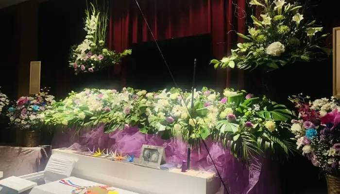 三和式典 稲城営業所で葬儀を行なった写真