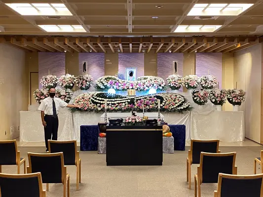 セレモニージャパン・オーダーメイドで葬儀を行なった写真