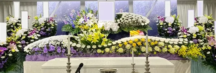 サンメモリー和光で葬儀を行なった写真