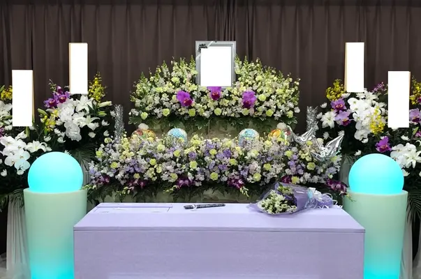 お葬式の洗心堂で葬儀を行なった写真