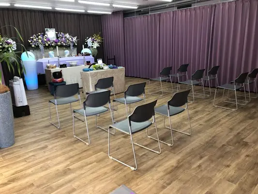 お葬式の洗心堂で葬儀を行なった写真