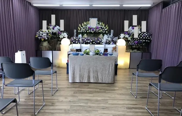 お葬式の洗心堂で葬儀を行なった写真