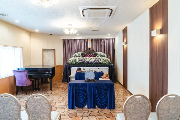 フローラルホール枚方会館で葬儀を行なった写真