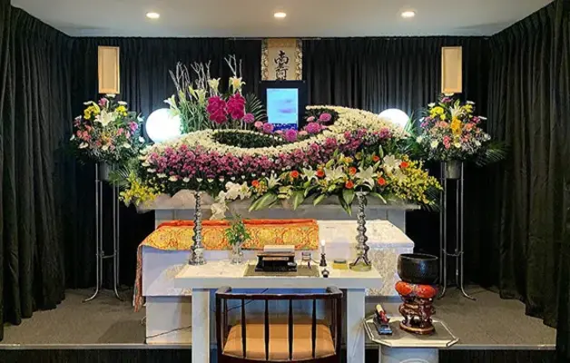 まごころ式典（家族葬ホール）で葬儀を行なった写真