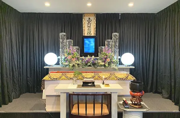まごころ式典（家族葬ホール）で葬儀を行なった写真