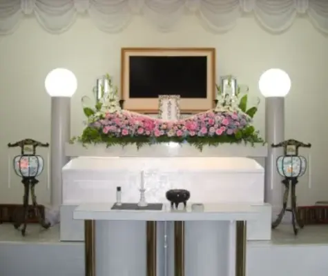 八尾葬儀社セレモニーホールで葬儀を行なった写真