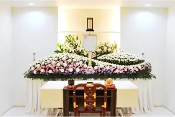 山葬（山葬ホール）で葬儀を行なった写真