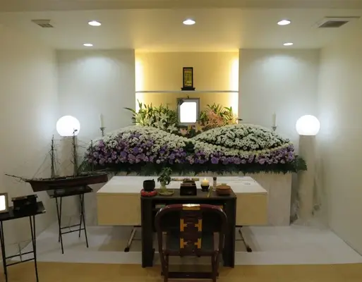 山葬（山葬ホール）で葬儀を行なった写真