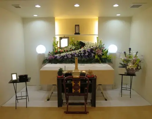 山葬（山葬ホール）で葬儀を行なった写真