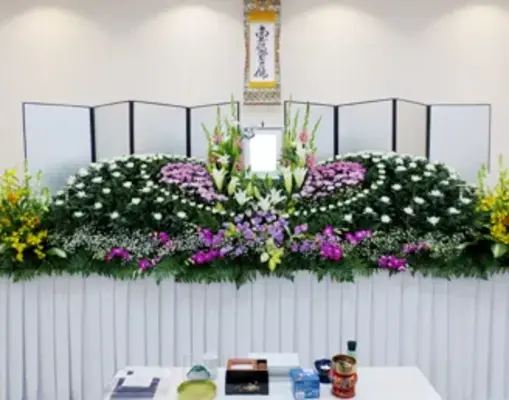 山葬（山葬ホール）で葬儀を行なった写真