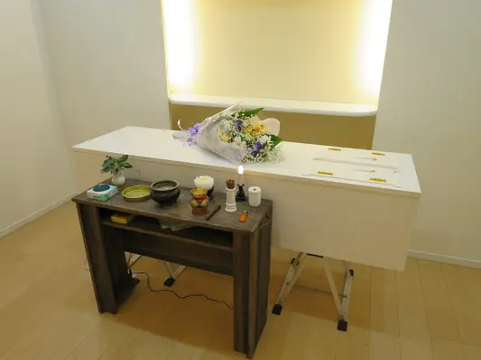 山葬（山葬ホール）で葬儀を行なった写真