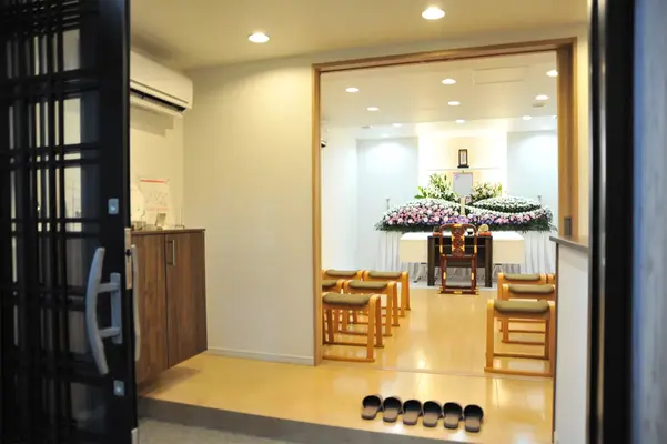 山葬（山葬ホール）で葬儀を行なった写真