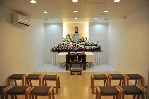 山葬（山葬ホール）で葬儀を行なった写真