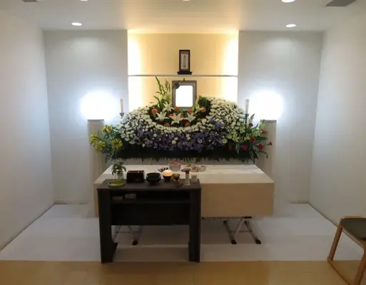 山葬（山葬ホール）で葬儀を行なった写真
