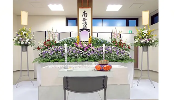 ワンスセレモニーで葬儀を行なった写真