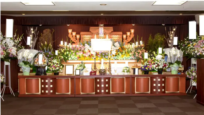 家族葬のメモリーズてんそうで葬儀を行なった写真