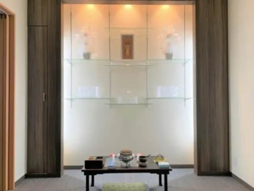 面会できる安置室を完備