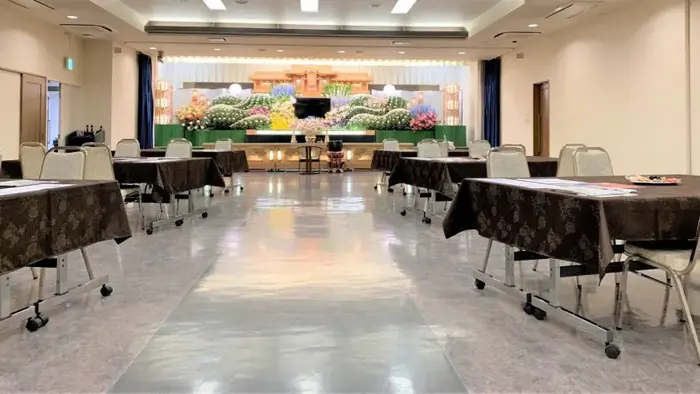 北野葬儀社（北野華苑 野幌）で葬儀を行なった写真