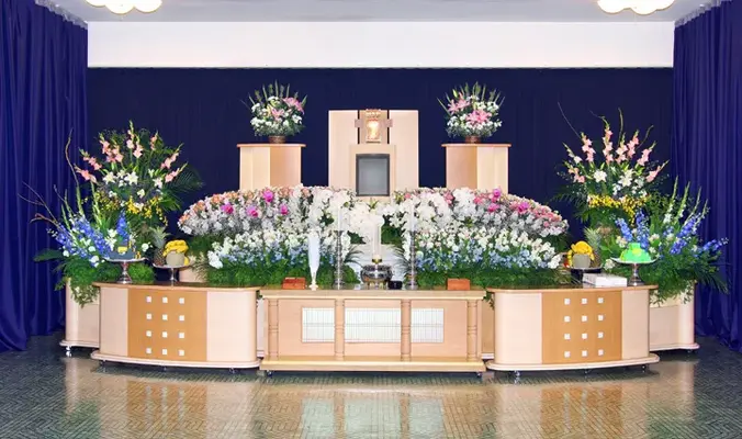 株式会社公益社（中央霊堂）で葬儀を行なった写真