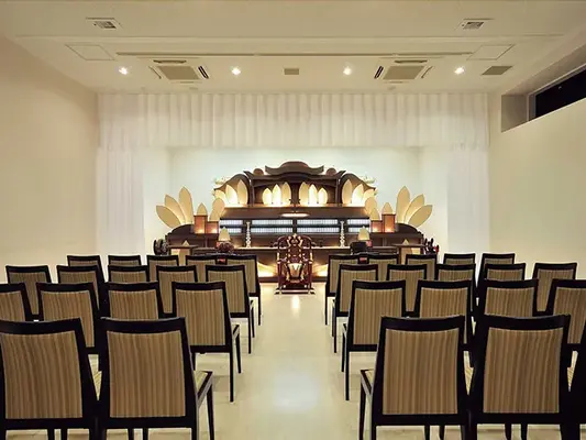 株式会社公益社（太平斎場）で葬儀を行なった写真