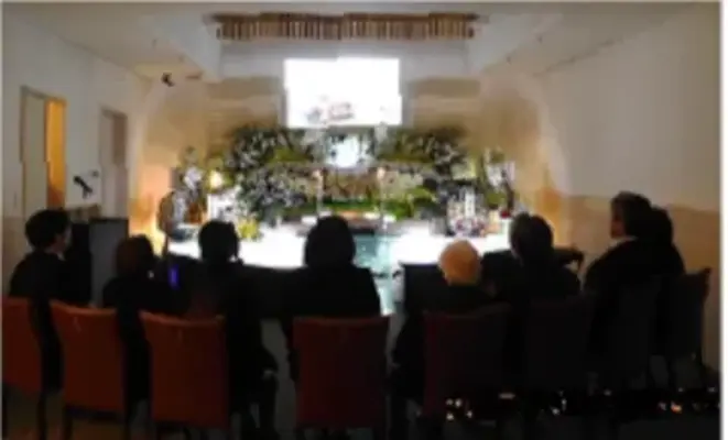 ティ・エムで葬儀を行なった写真