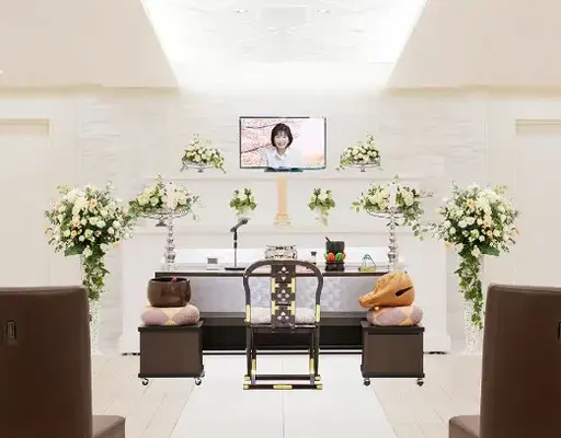 ディアネスで葬儀を行なった写真