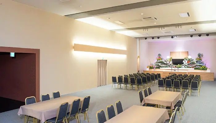 家族葬のディアネス 札幌ホールで葬儀を行なった写真