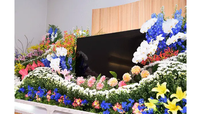 家族葬のディアネス 札幌ホールで葬儀を行なった写真
