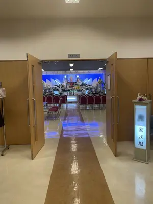 北海道帝都礼葬（ファミリーホール帝都）で葬儀を行なった写真