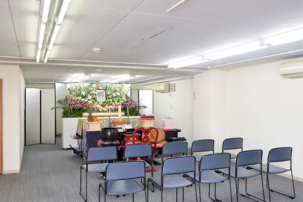 北海道典範（てんぱん斎場）で葬儀を行なった写真