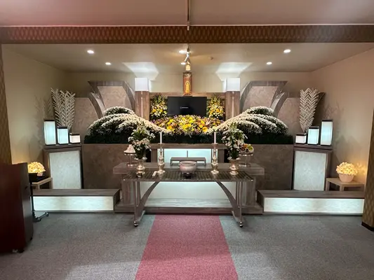 あなたに寄り添うお葬式 家族葬式場メルシーで葬儀を行なった写真