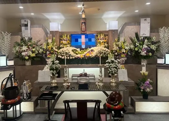 あなたに寄り添うお葬式 家族葬式場メルシーで葬儀を行なった写真